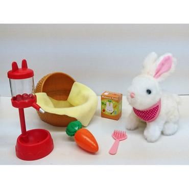 お世話しましょ ふわふわうさちゃん 4580160400118 ごっこ遊び ペット