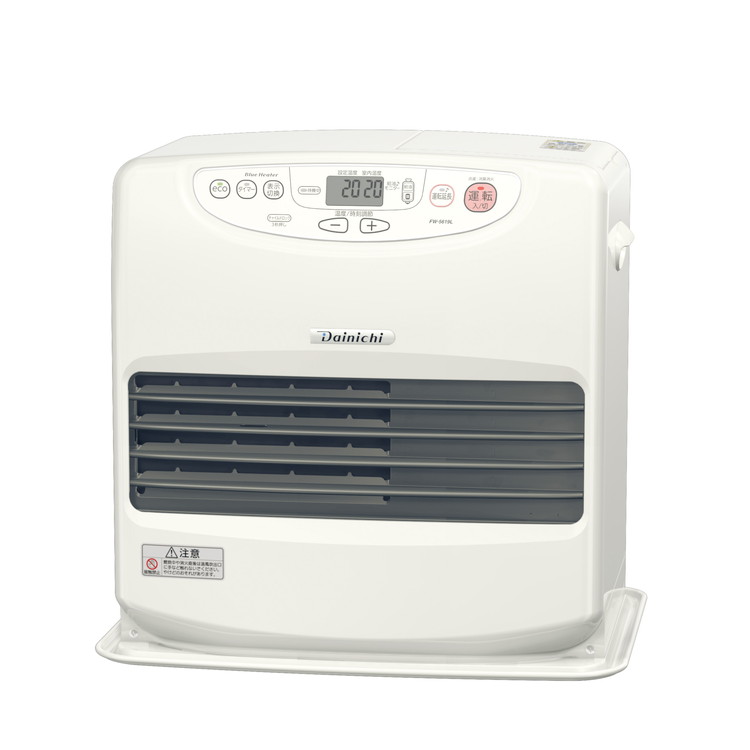 石油ファンヒーター FW-5619L-W ウォームホワイト | イオンスタイル