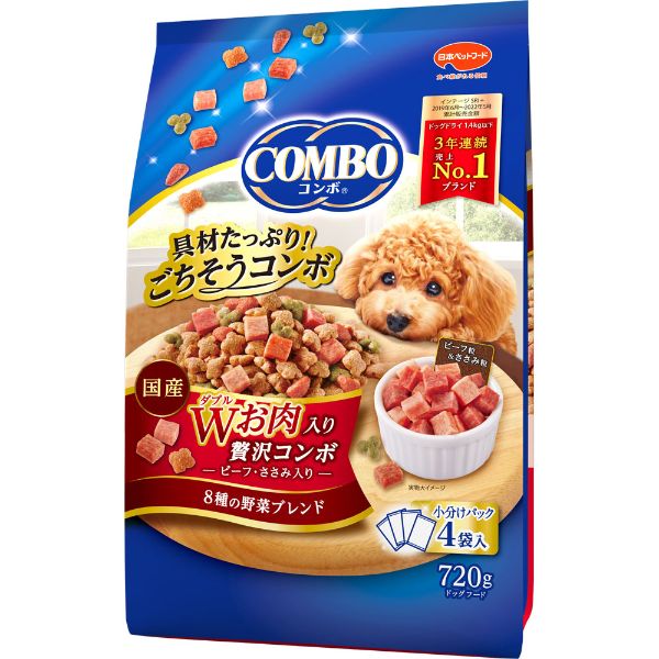 コンボ ドッグ Wお肉入り 720g コンボ COMBO 日本ペットフード
