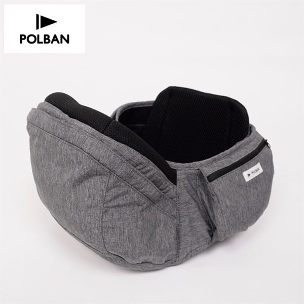 POLBAN ポルバン プライム グレー 新生児～ ヒップシート 抱っこひも