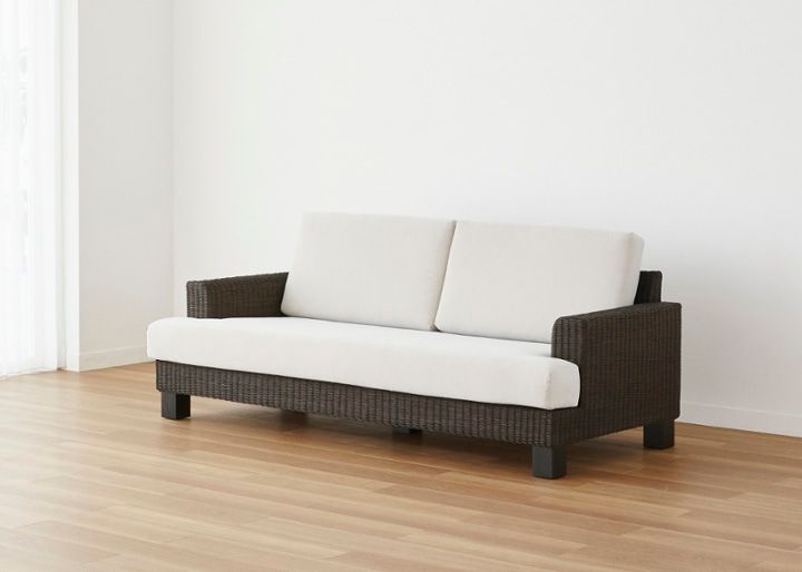 シン・ソファ (ラタン)・1人・2人・3人掛け ～デザイン・座り心地