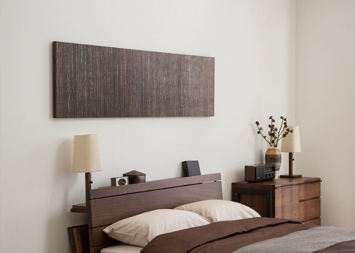 アートパネル (ウッドブラウン)～大自然に立ち並ぶ木々の佇まい、樹幹