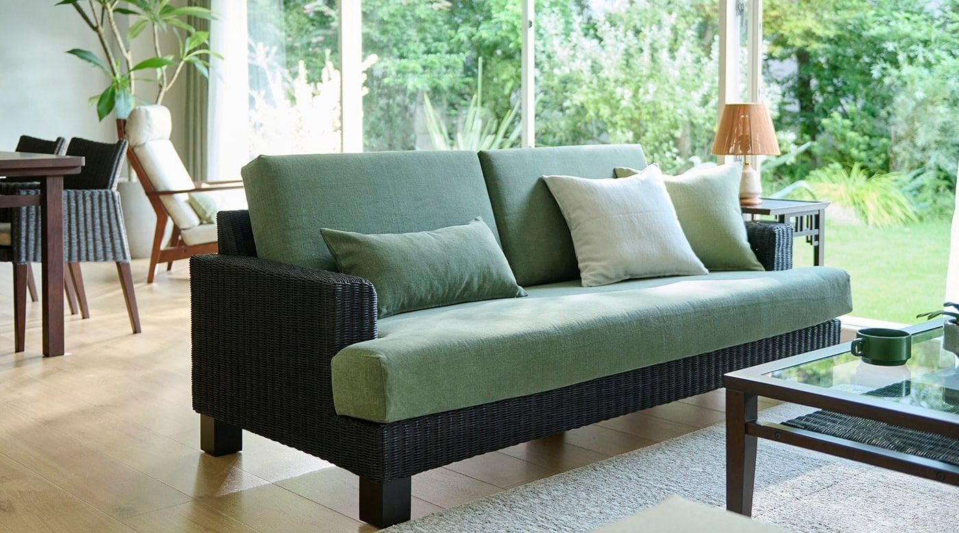 ラタンソファ・籐ソファ特集】 リゾートの寛ぎを感じるおすすめの