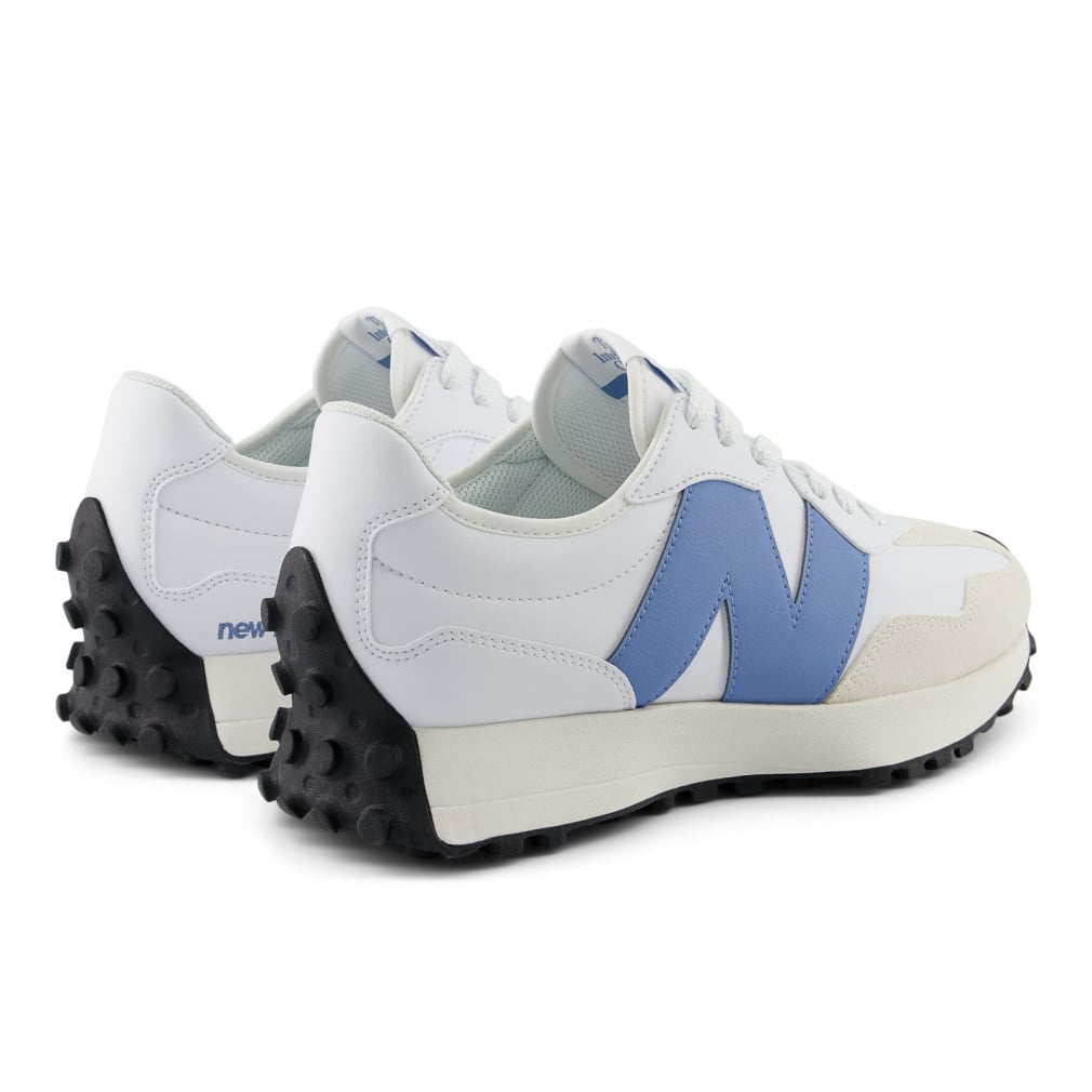ニューバランス U327 SKB D レディース スニーカー ： ホワイト×ブルー