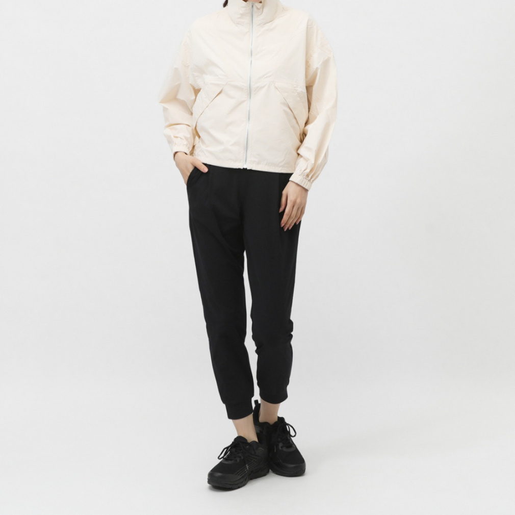 ティゴラ レディース ウインドフルジップ UV撥水クロップドジャケット