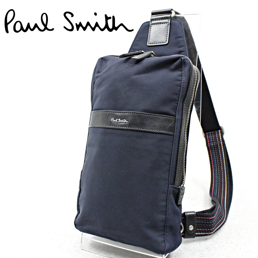 Paul Smith 美品 PaulSmithポールスミス ボディバッグ ショルダー