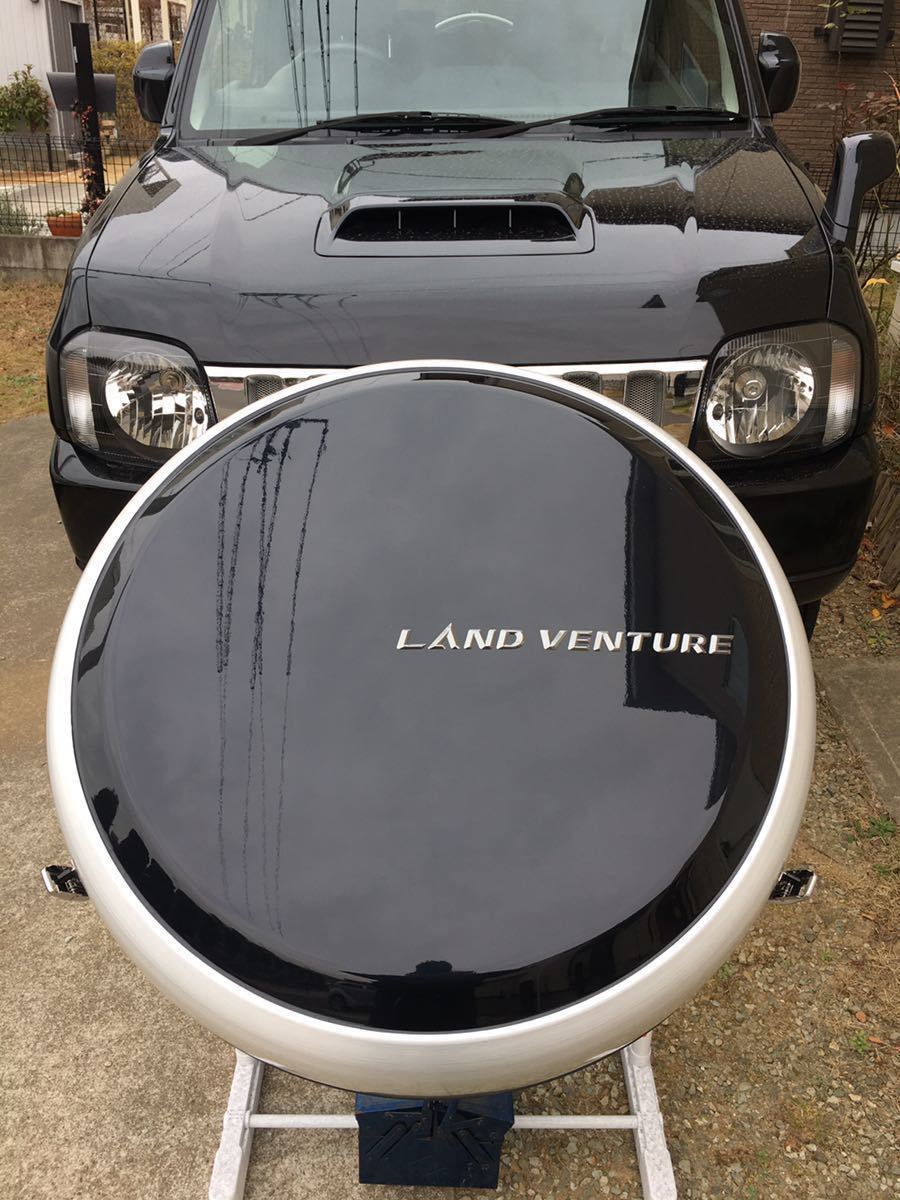 ジムニーJB23ランドベンチャー スペアタイヤカバー ジムニーランド