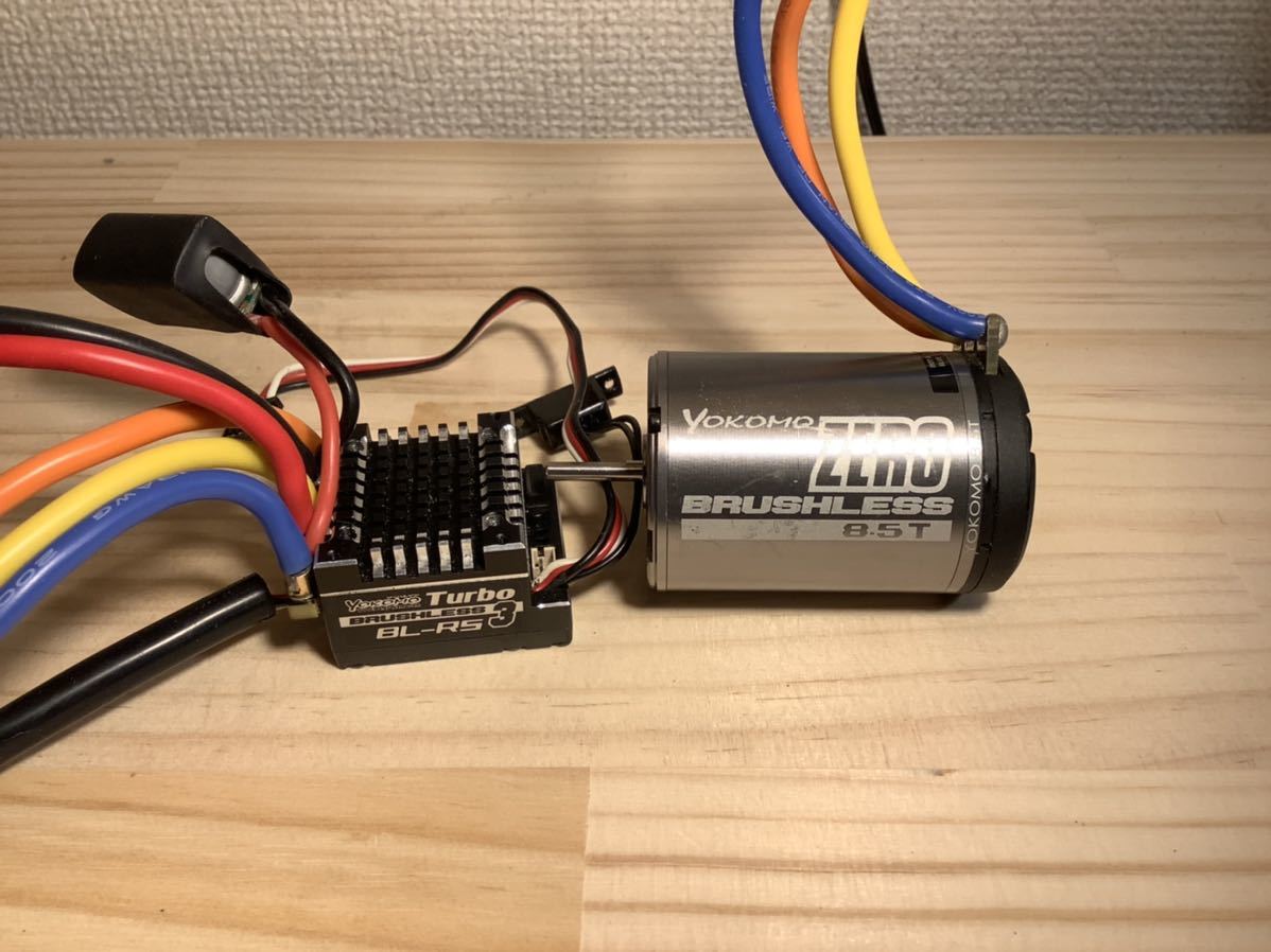 Yokomo BLRPX3 ESC & キャパシタセット YOKOMO RPX3 VER.2 COMPETITION