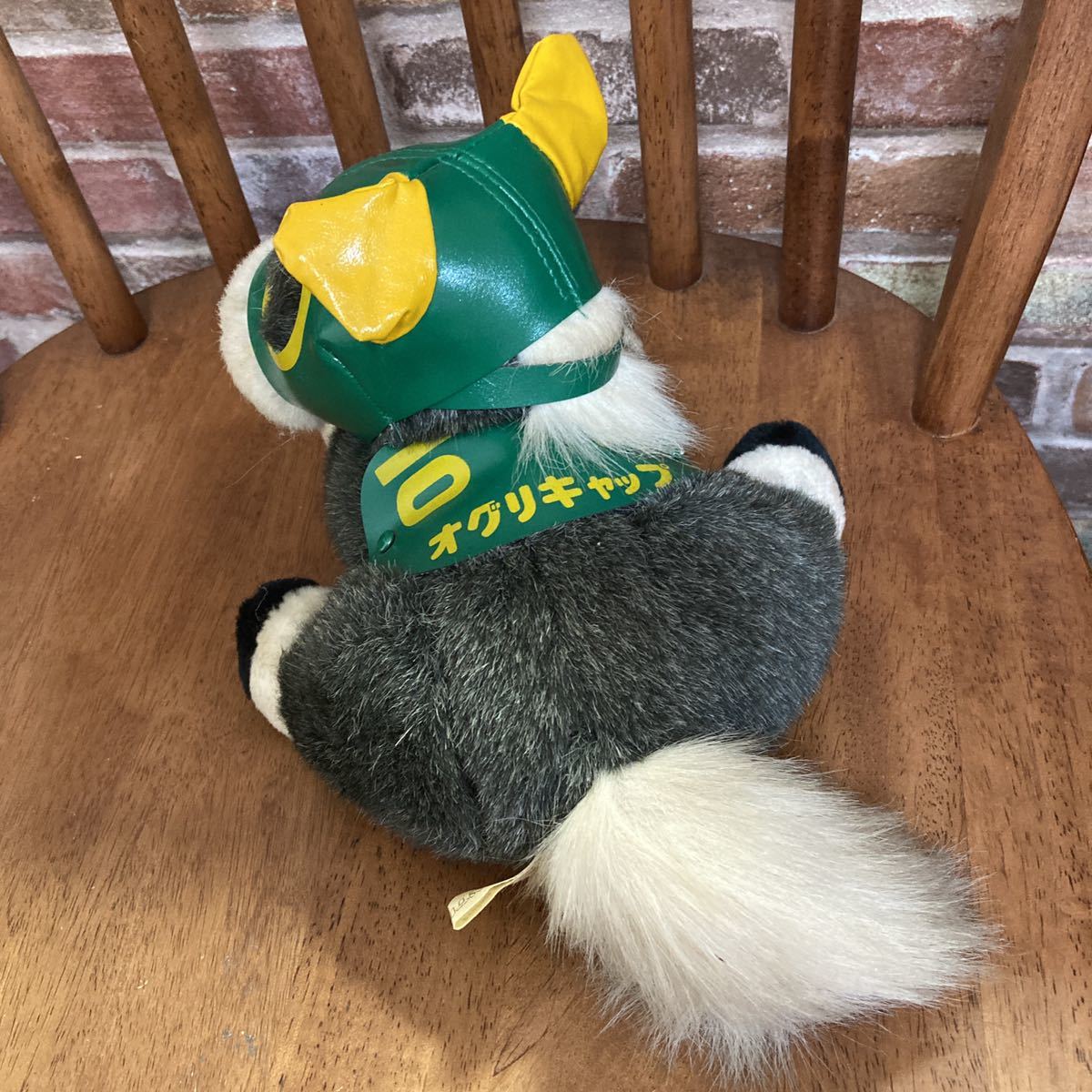 070 オグリキャップ ぬいぐるみ AVANTI【中古品】競走馬 競馬 緑メンコ