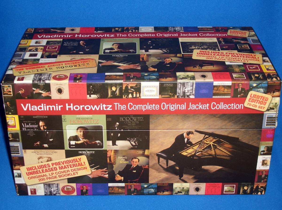 ホロヴィッツ・オリジナル・ジャケット・コレクション全集（70CD）