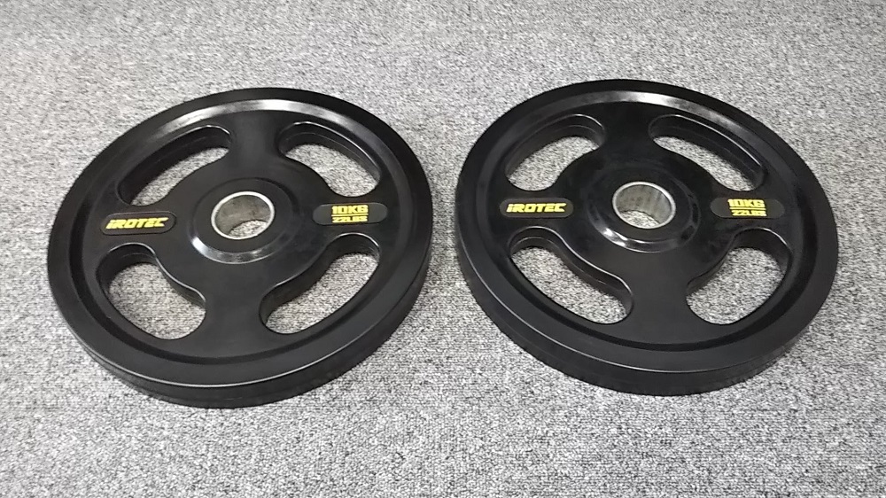 IROTEC アイロテック 10キロプレート 2枚セット アイロテック IROTEC 2