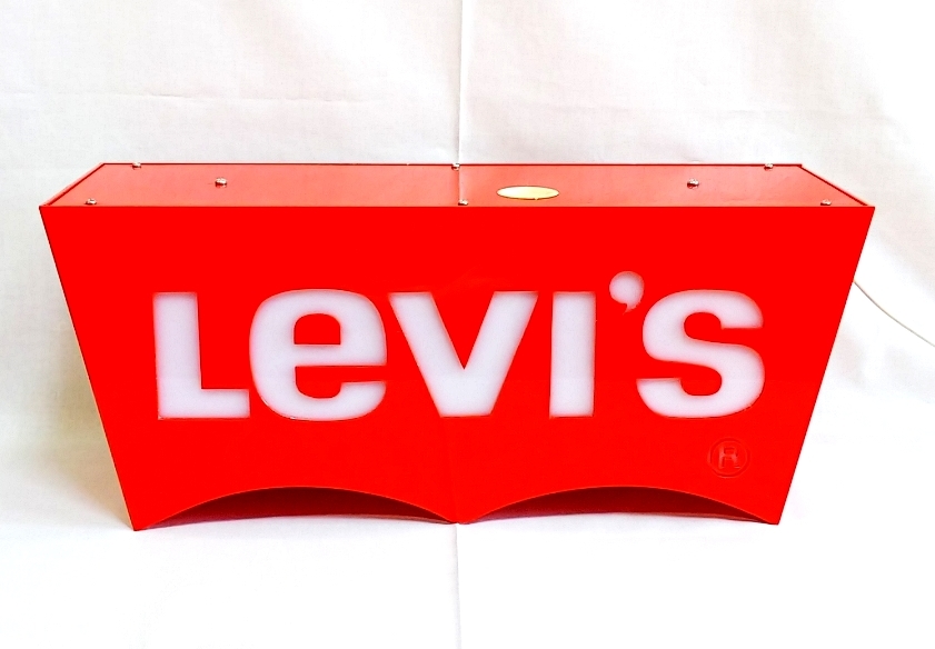 中古】アンティーク・ヴィンテージ☆Levi's◇リーバイス 電飾看板