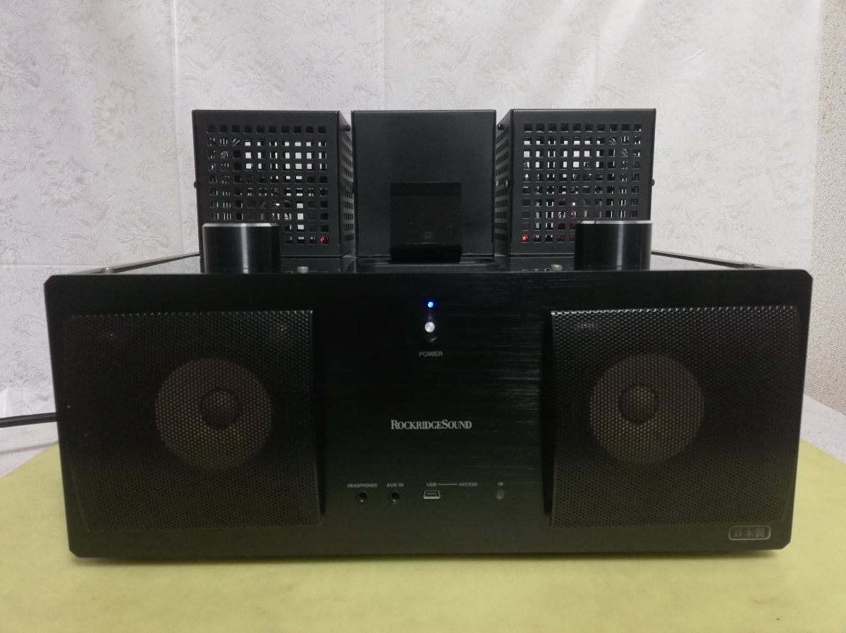 真空管アンプ搭載iPod対応スピーカー VTS−384 真空管アンプ搭載iPod