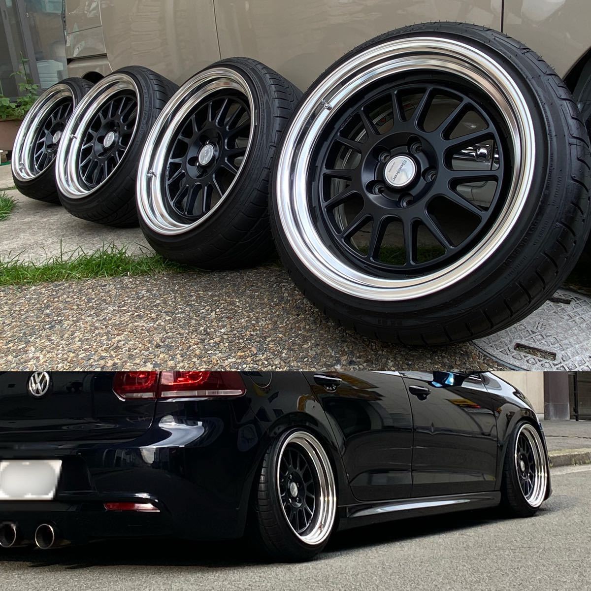 work seeker 18inch pcd112 5穴 4本 WORK ワーク Seeker シーカー 18