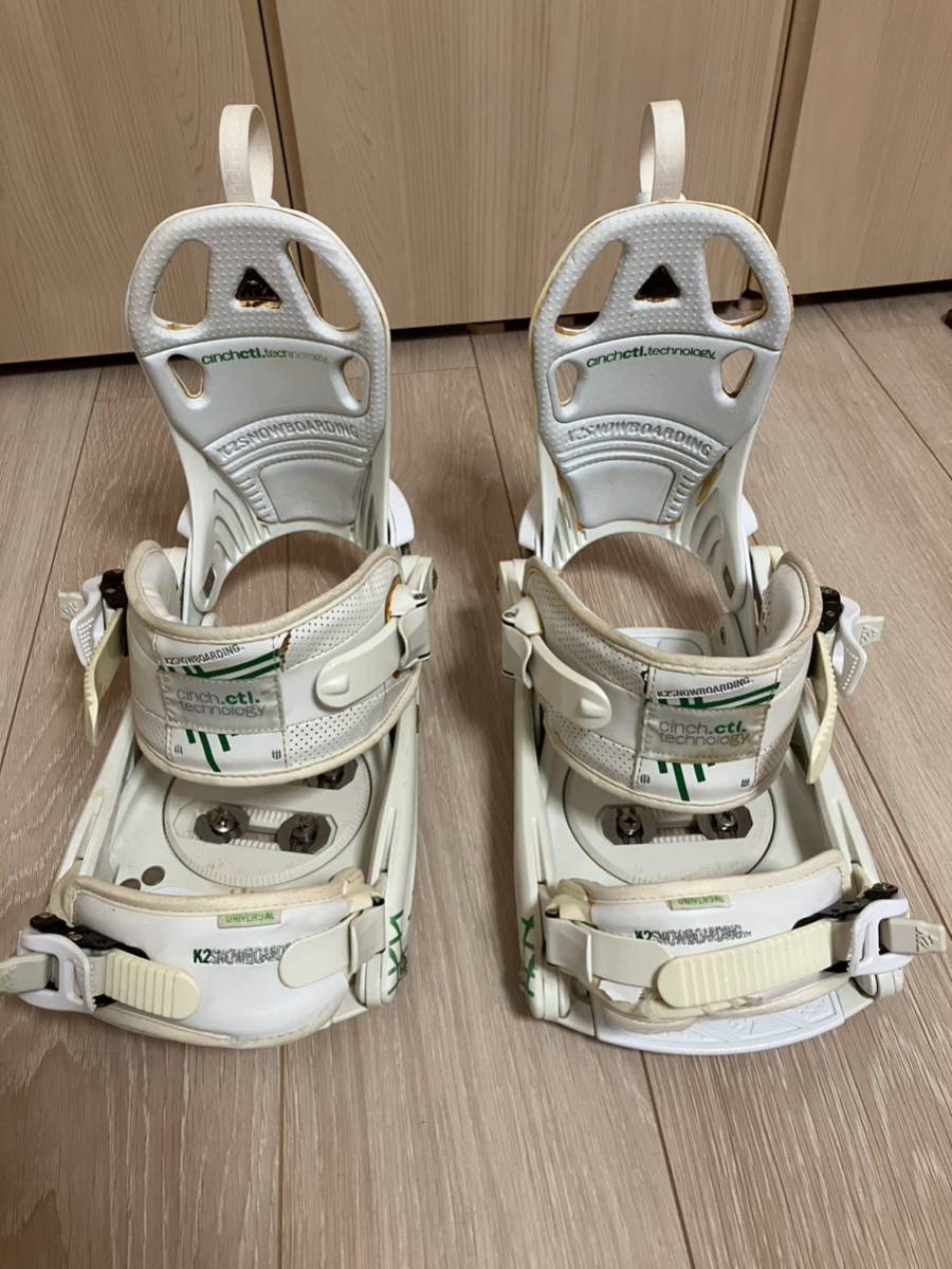 傷や汚れあり】スノーボードビンディング K2 リアエントリーモデル Lの