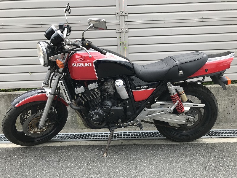 インパルス400外装セット検索：GK79A 、タンク、カウル、ヨシムラ、旧車