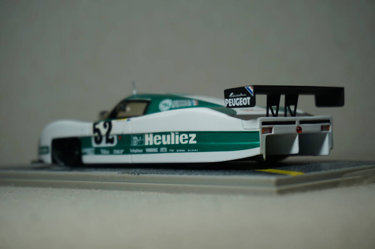 1/43 ルマン 最高速チャレンジ BizarRe WM Secateva P489 Peugeot #52