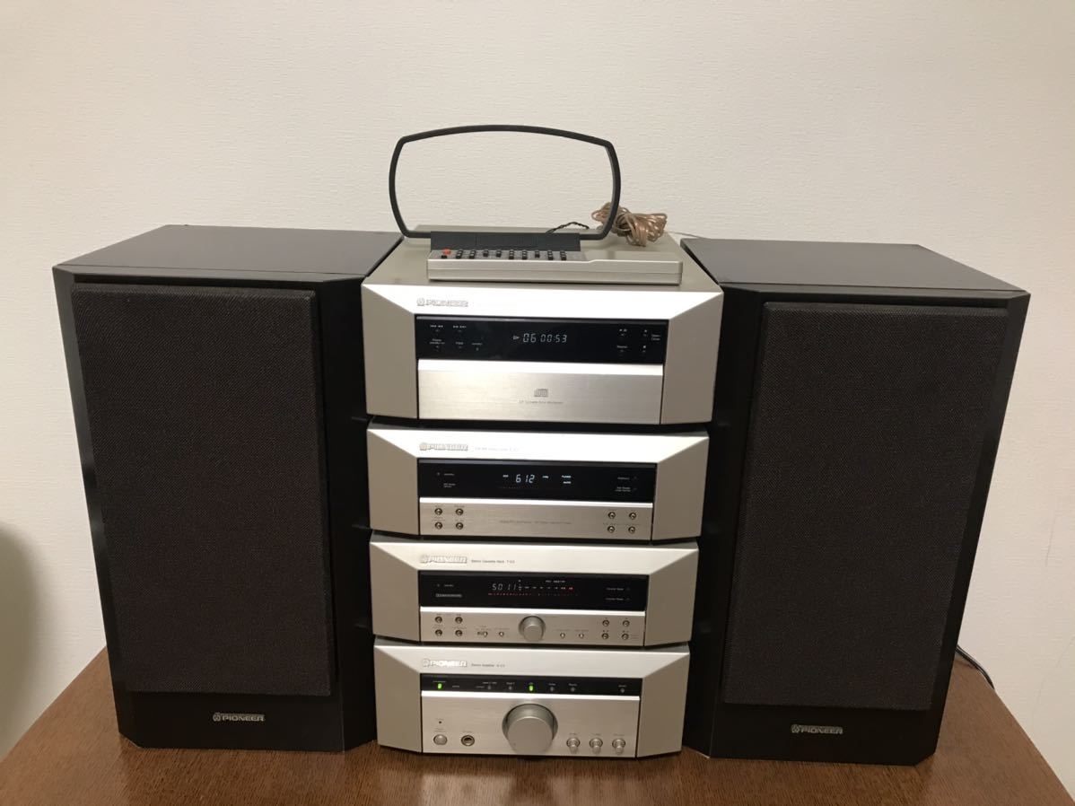 動作確認済】Pioneer A-C3, PD-C3 シルバー コンポ Yahoo!オークション