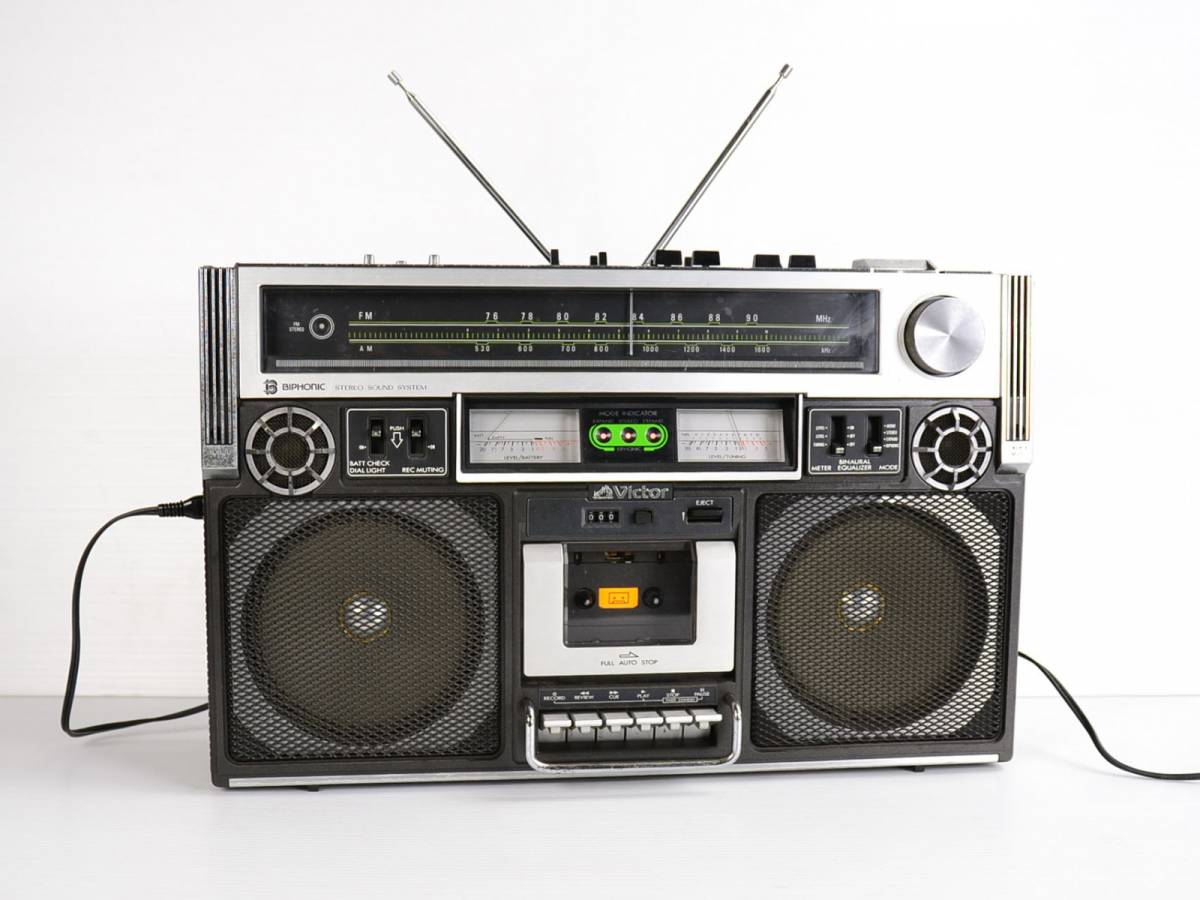 ビクター Victor ◇ ラジオ カセット レコーダー【 RC-838 】 ラジカセ