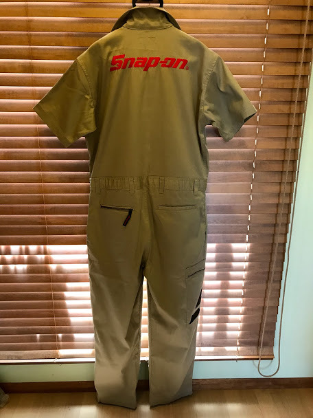 Snap-on スナップオン カーキ つなぎ Lサイズ 新品 Snap-on つなぎ L