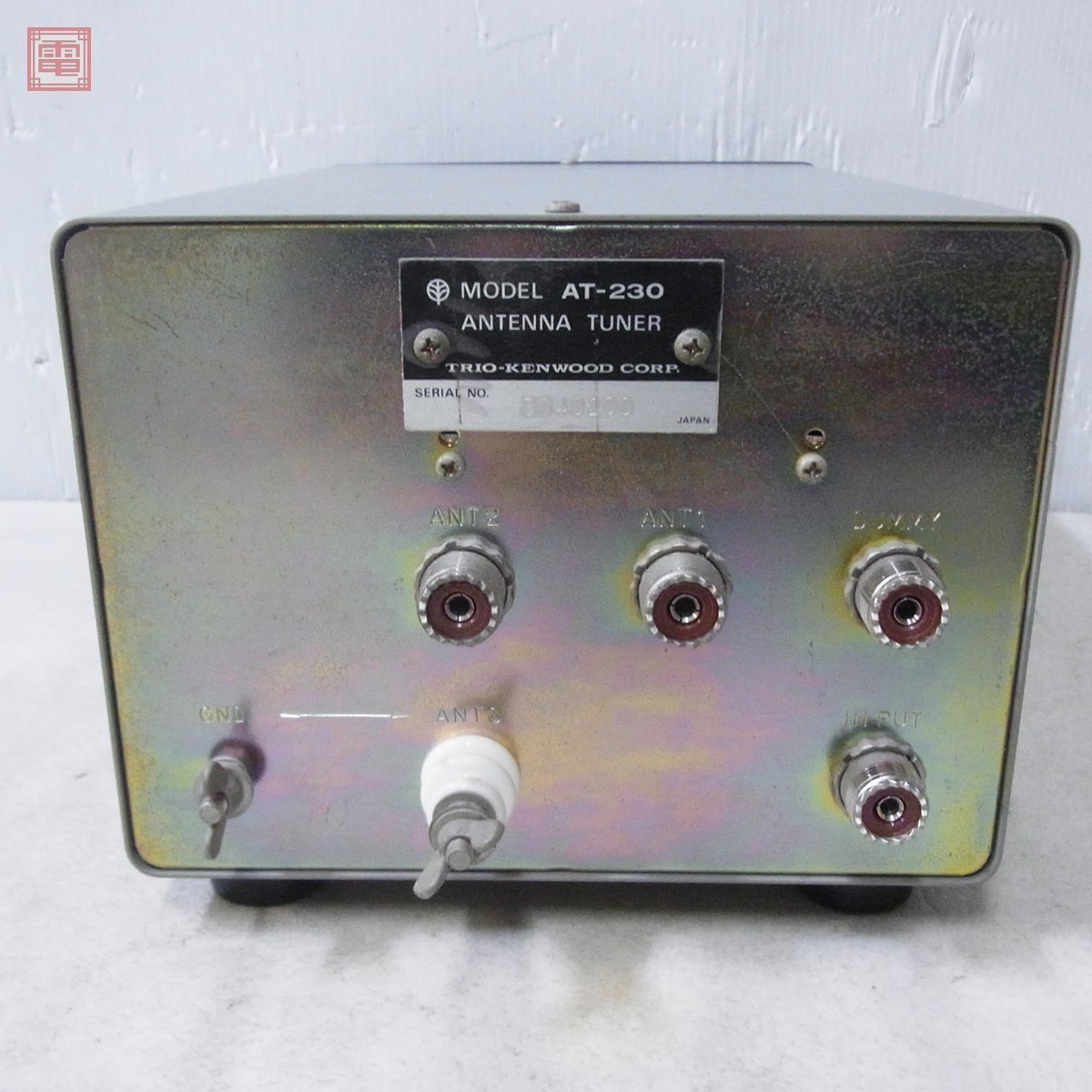 トリオHFアンテナチューナー TORIO AT-230 美品 TRIO トリオ アンテナ
