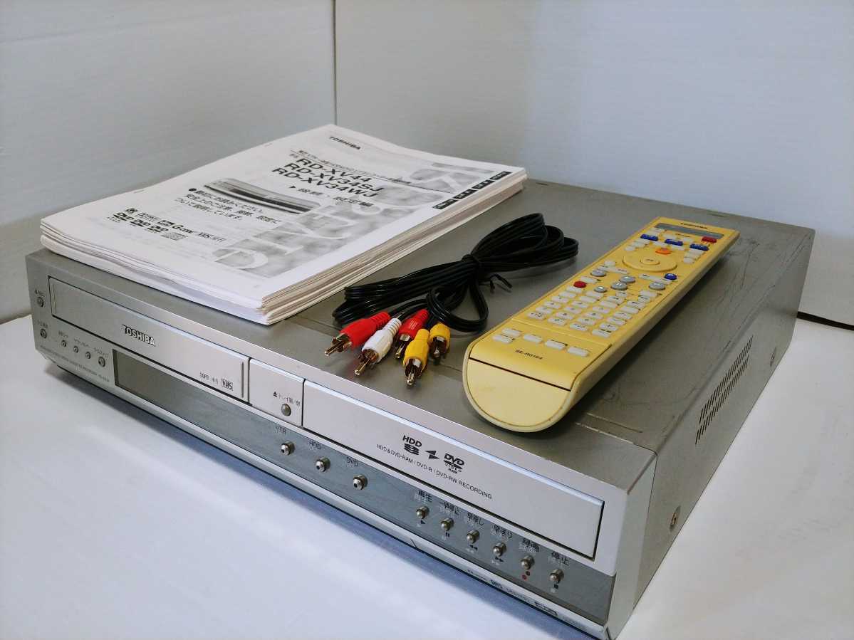 ☆極上美品☆簡単ダビング 東芝 D-VR5 VHS⇔DVD ダビングデッキ 東芝