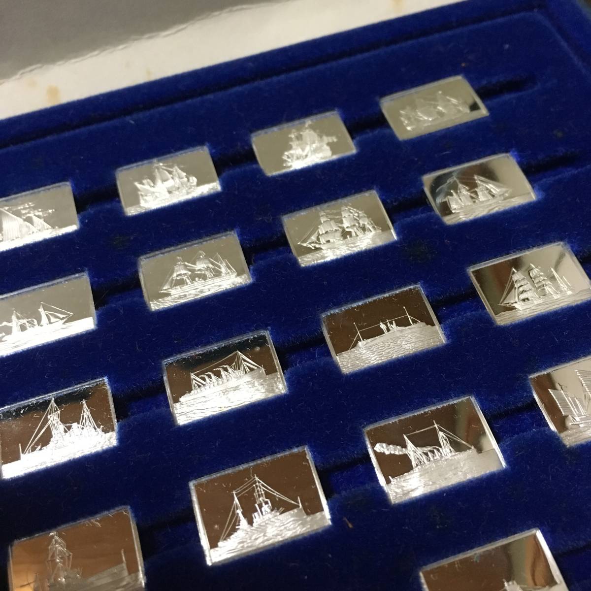 A30 162☆世界の偉大な船100選 スターリングシルバー（.925銀）製ミニ