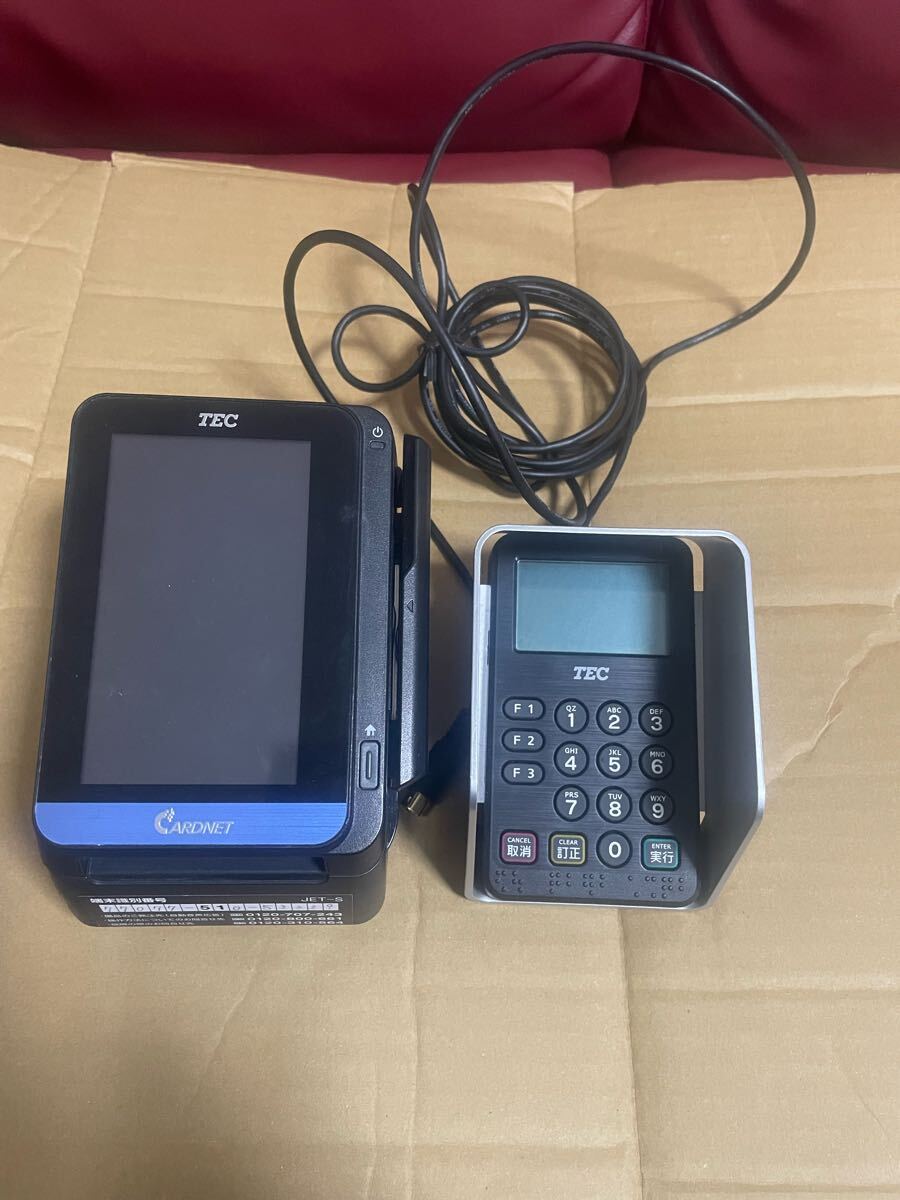 TEC マルチターミナル MP-80-S1-A111-R ハンドスキャナー 付き