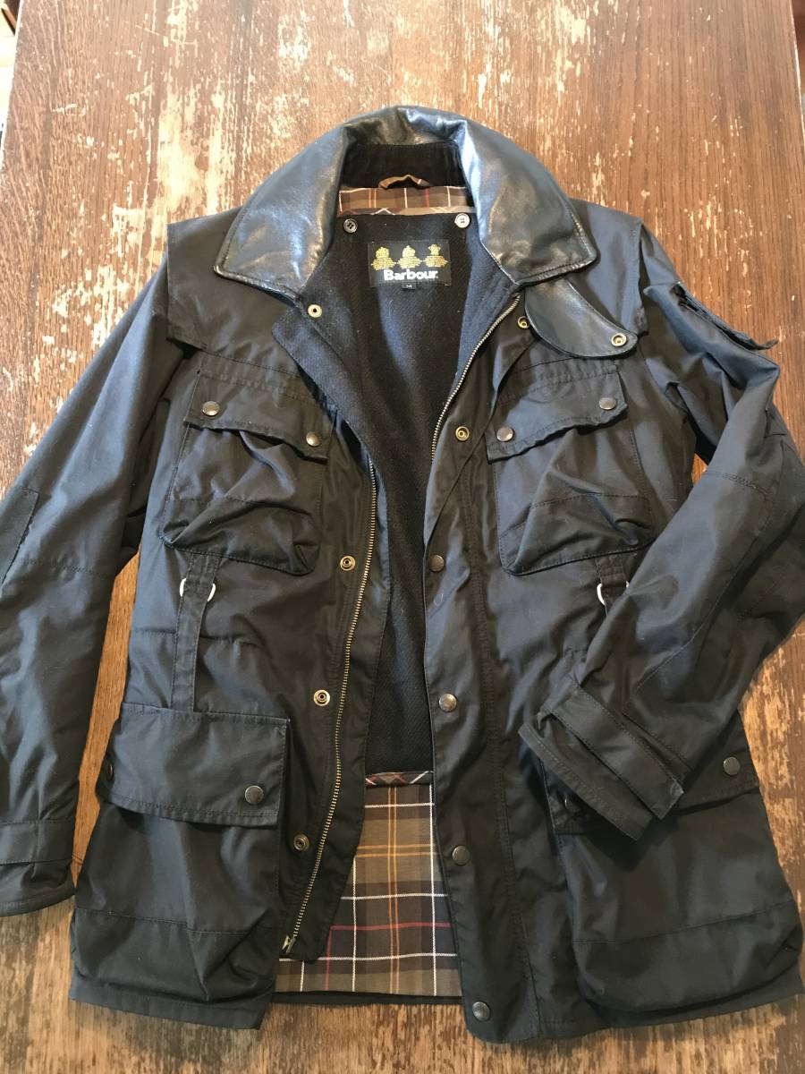 Barbour TOKITO バブアー トキト Mサイズ motorbike shirt オリーブ