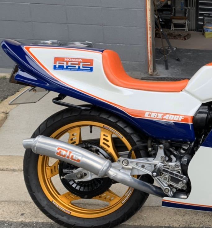 CBX400F/550F ヒロセ シングル 当時物？レア？カフェレーサー CBX400F