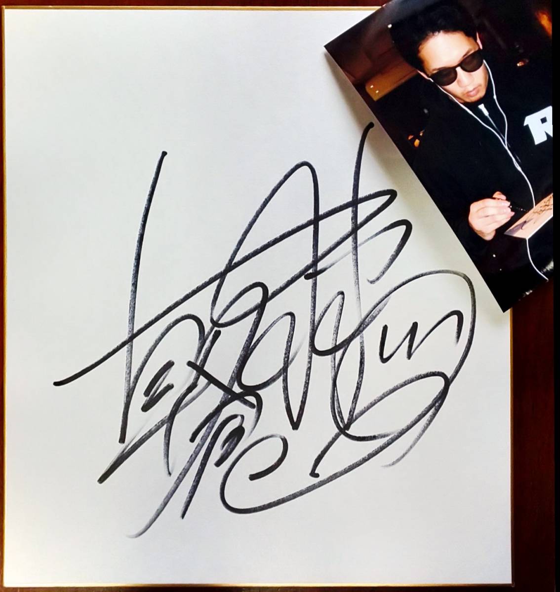 朝倉未来 直筆サイン色紙 ステッカー6枚おまけ 朝倉未来 直筆サイン