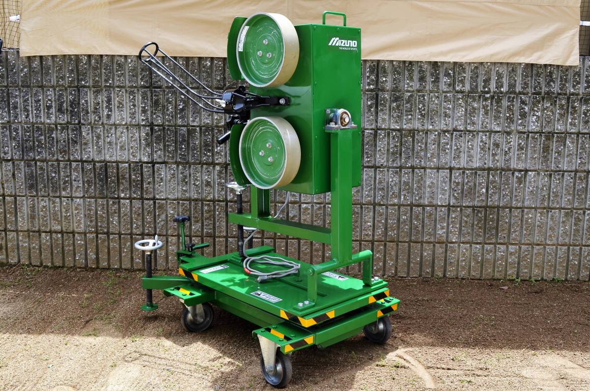 ミズノ ピッチングマシン Mizuno ピッチングマシン 移動可能キャスター