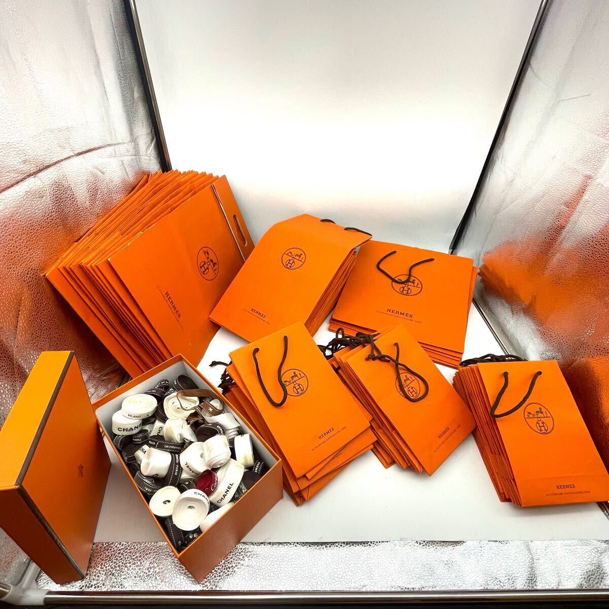 エルメス靴空箱、収納袋セットまとめ売り エルメス靴空箱空き箱