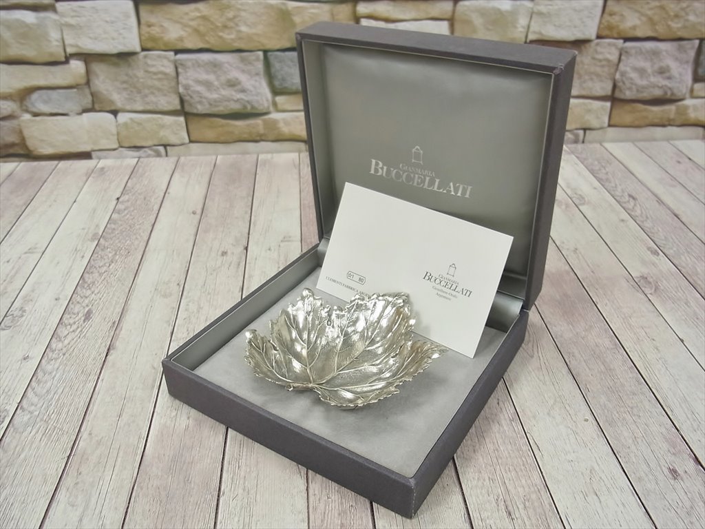 Gianmaria Buccellati シルバー トレー 小物入れ 和光 Gianmaria