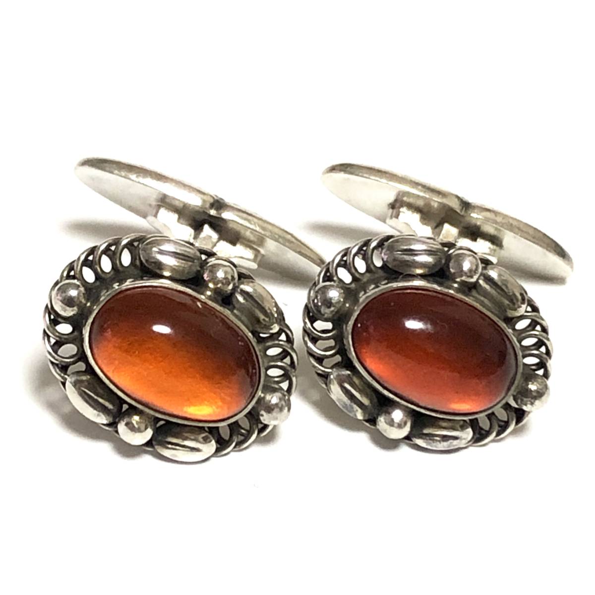 希少デザイン】GEORG JENSEN ジョージジェンセン 17 カフスリンクス