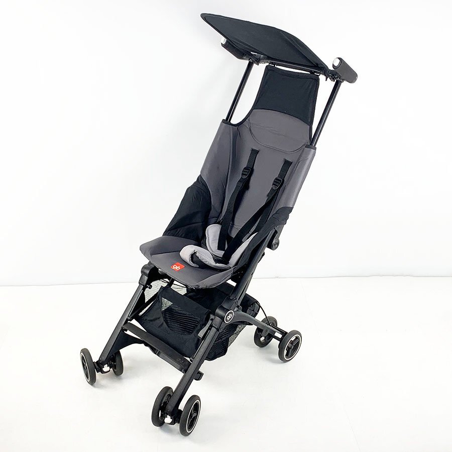 gb POCKIT 折りたたみベビーカー フォックスグレー cybex 美品cybex gb