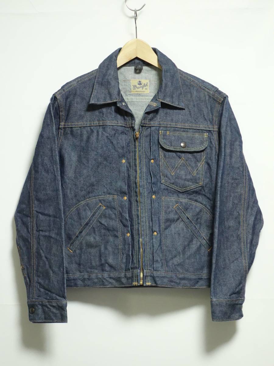 希少□リアルマッコイズ × ラングラー 11MJZ デニムジャケット 36