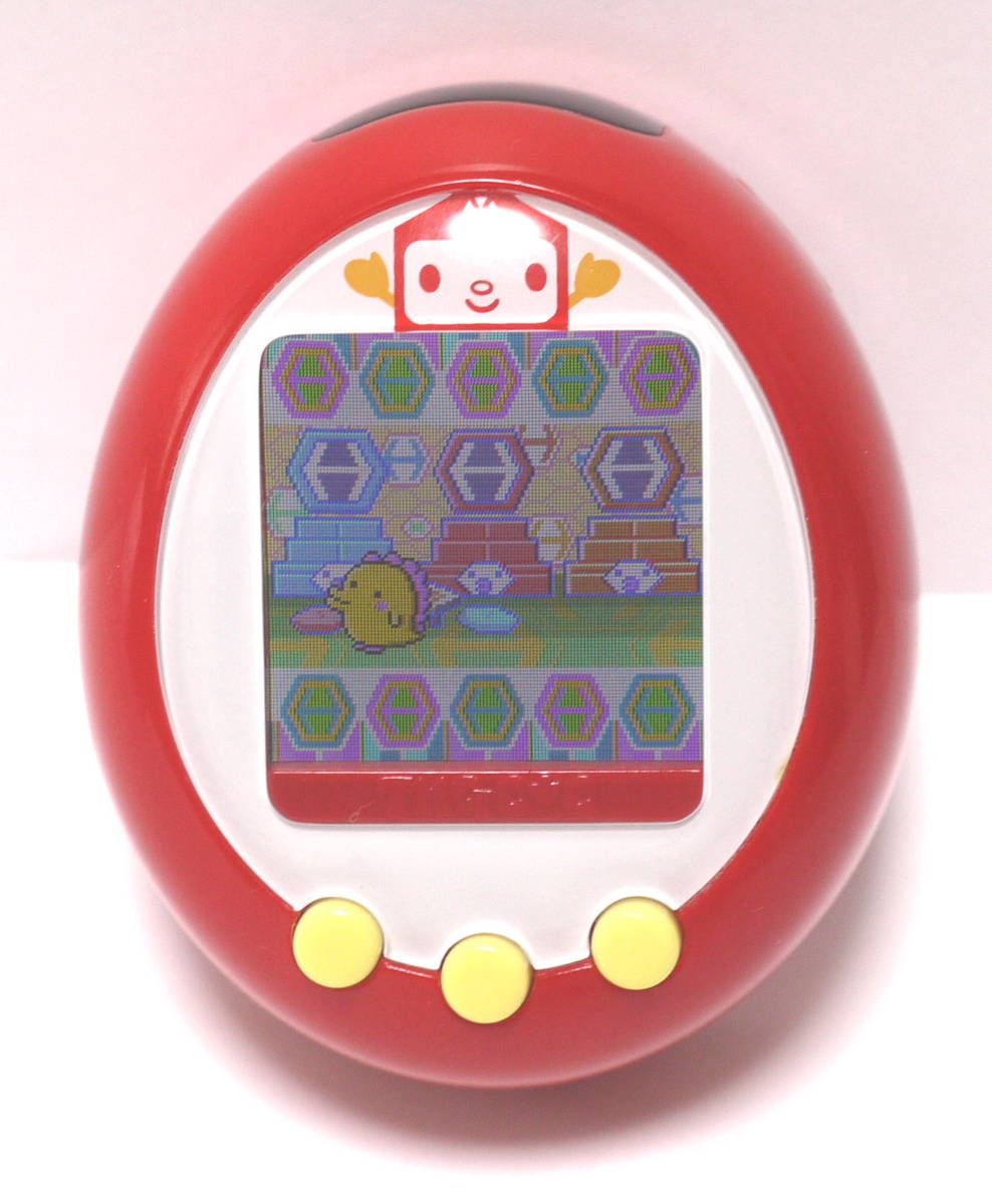 レア bandai たまごっちプラスカラー ヘキサゴンっち レッド 動作品 の