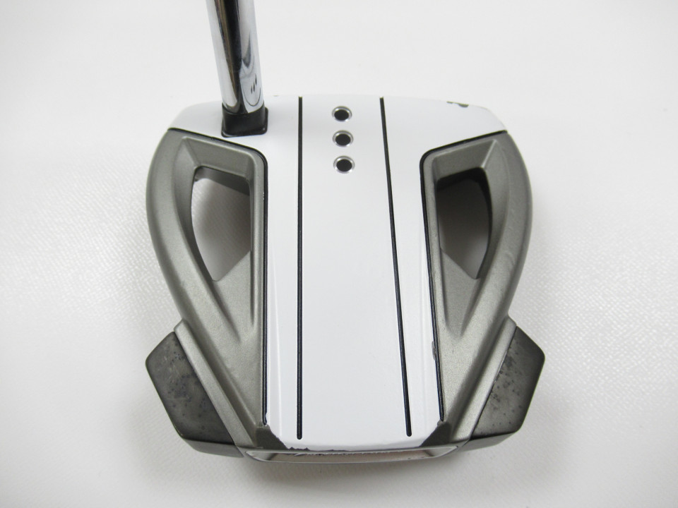 Spider EX PLATINUM/WHITE SINGLE BEND｜テーラーメイド｜パター
