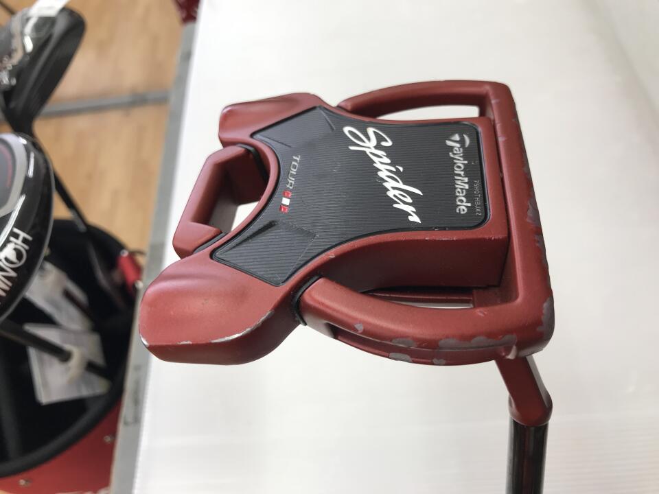 Spider TOUR Red｜テーラーメイド｜パター｜オリジナルスチール｜中古