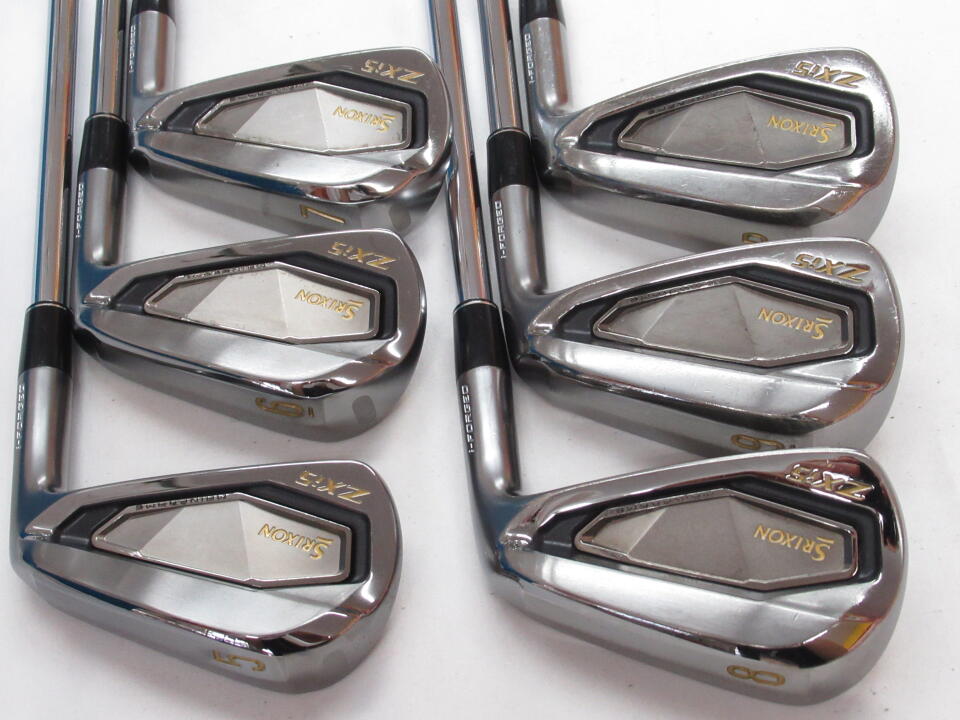 SRIXON ZXi5 Black Chrome｜ダンロップ｜アイアンセット｜DG MID ﾂｱｰ