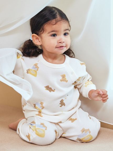 BABY】はちみつベア柄プルオーバー(カットソー＆Tシャツ)｜ルーム