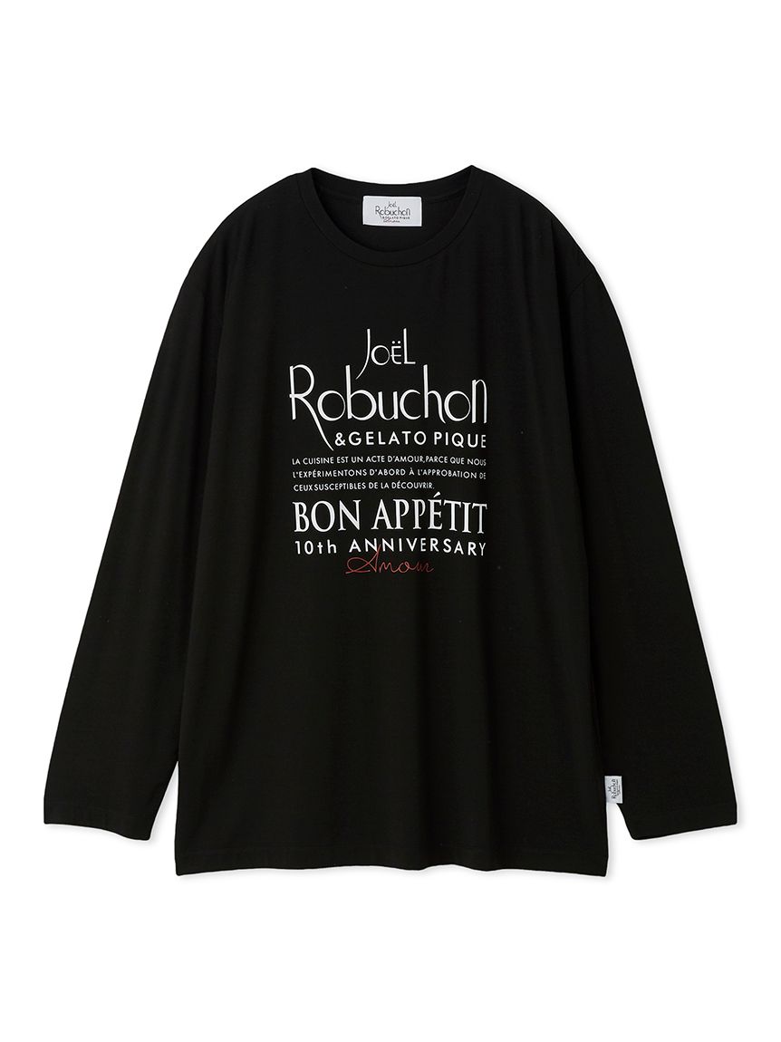 JOEL ROBUCHON】【HOMME】ワンポイントロンT(カットソー・Tシャツ