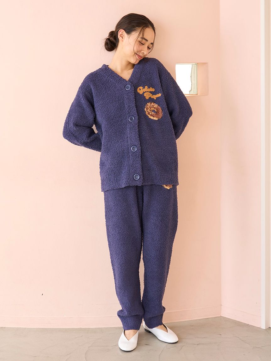 ドーナツジャガードロングパンツ(ロングパンツ)｜ルームウェア