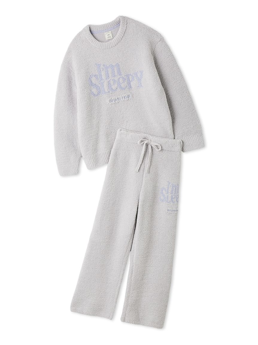 パウダースリーピーロゴジャガードプルオーバー＆ロングパンツセット