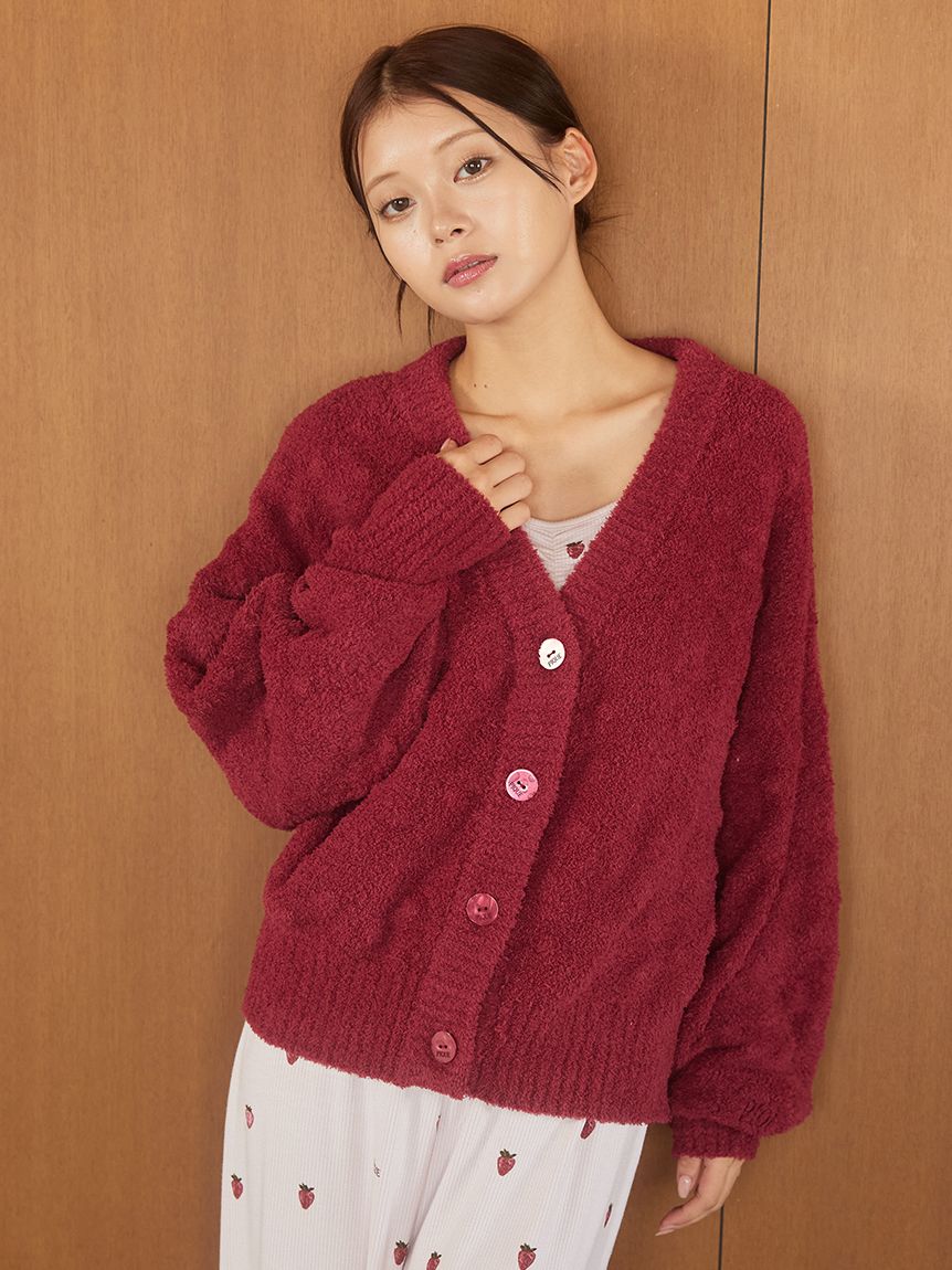 柄編みカーディガン(カーディガン・ガウン)｜ルームウェア・パジャマ