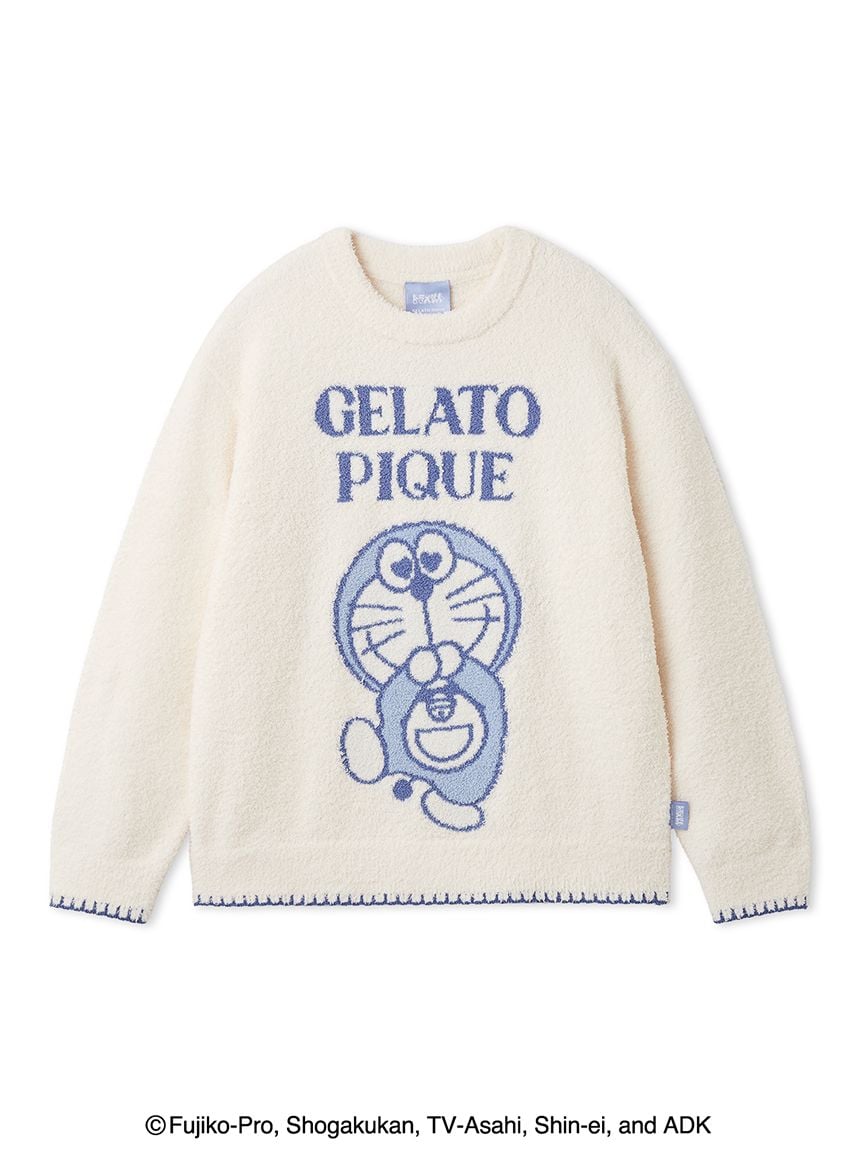 ドラえもん】【レディース】ベビモコジャガードプルオーバー(ニット