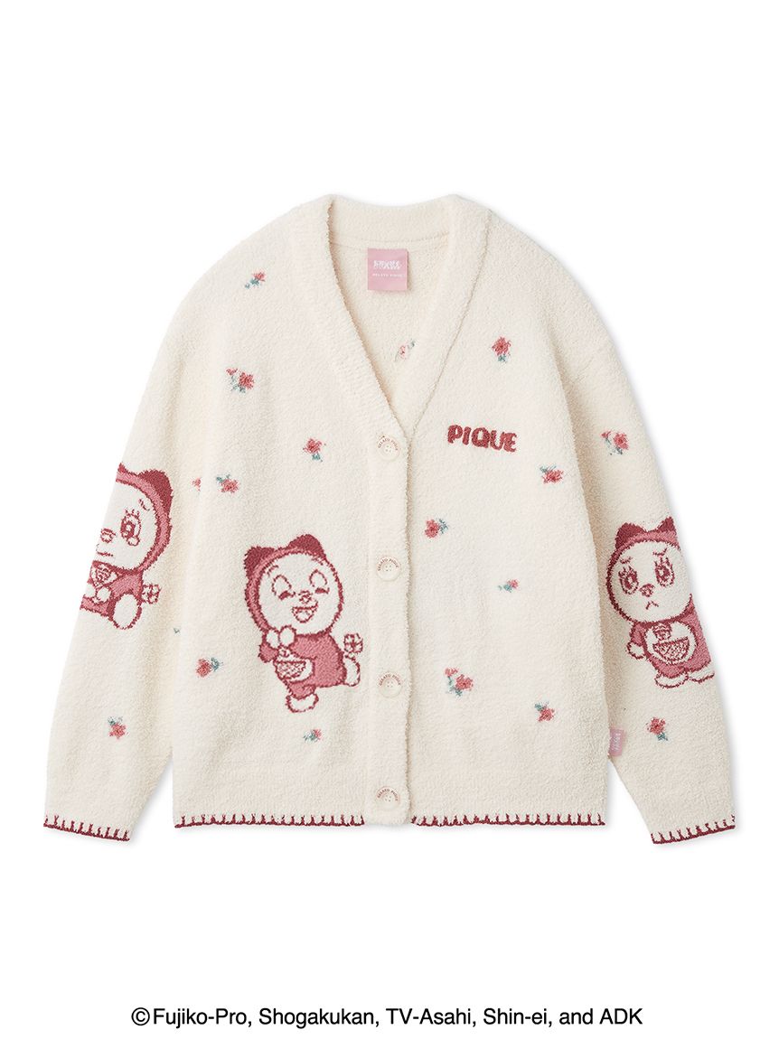 ドラえもん】【レディース】ベビモコジャガードカーディガン