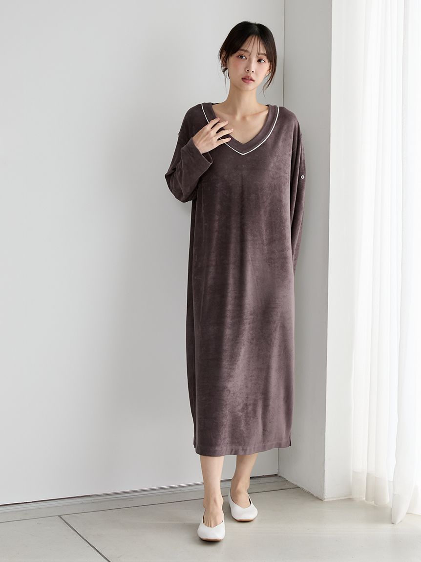 パイルワンピース(ワンピース)｜ルームウェア・パジャマ通販の