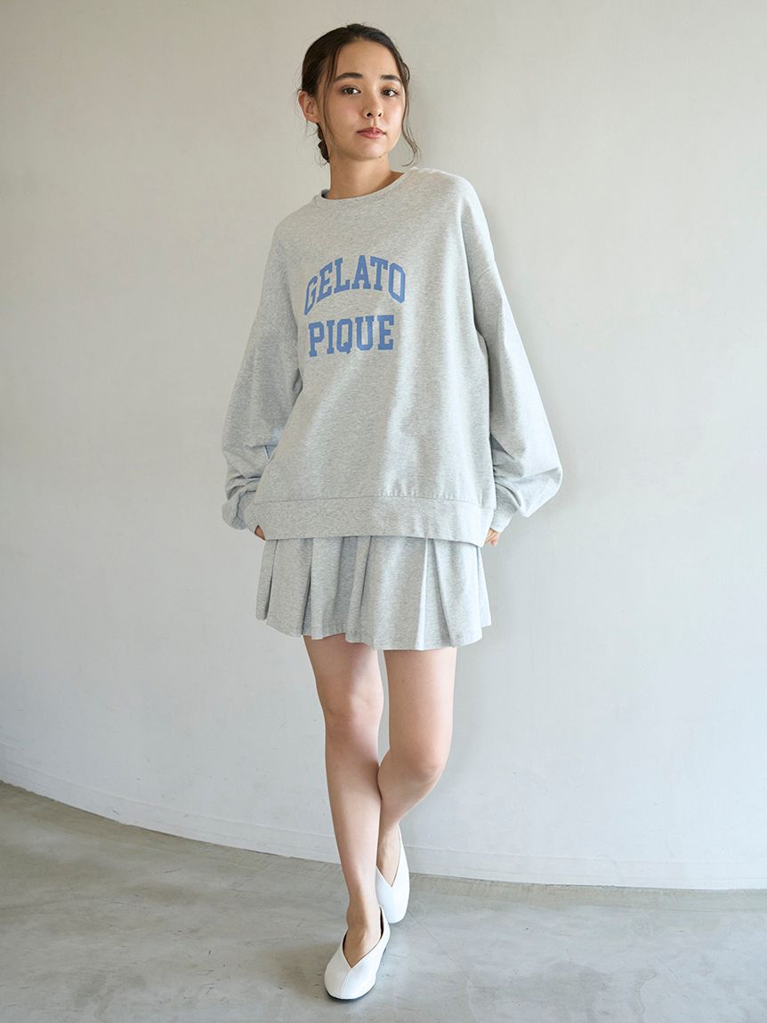 カレッジロゴショートパンツ(ショートパンツ)｜ルームウェア・パジャマ